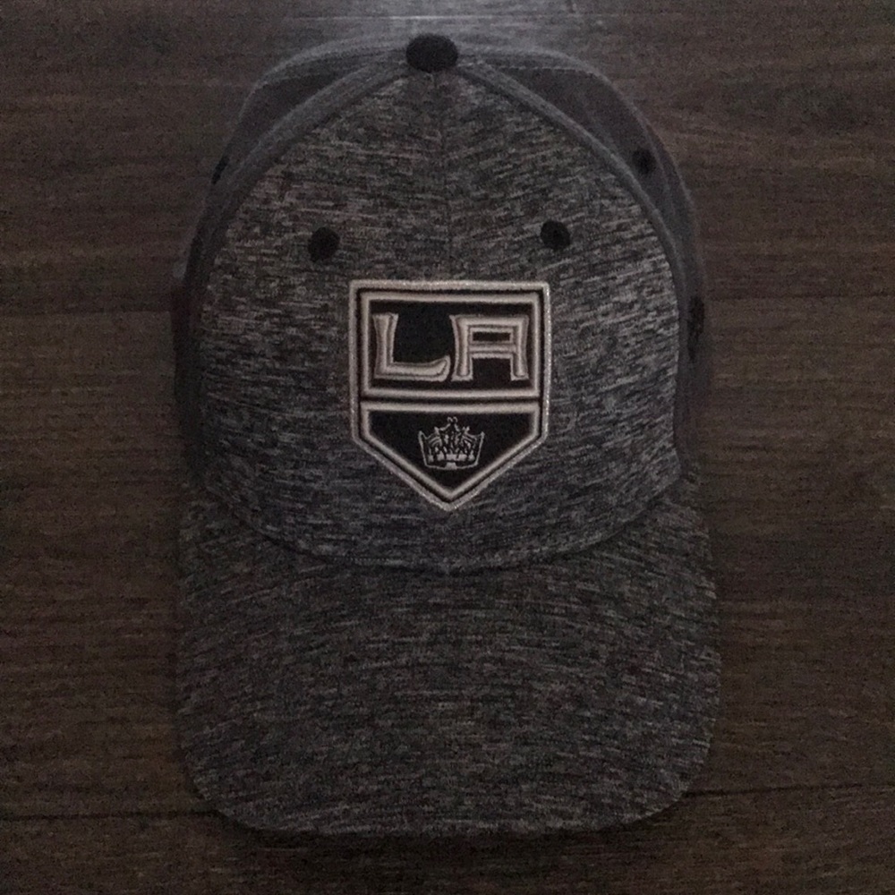Gray LA Kings Hat